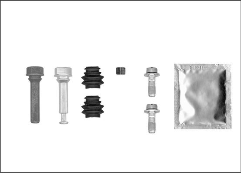 MAPCO Führungshülsensatz, Bremssattel