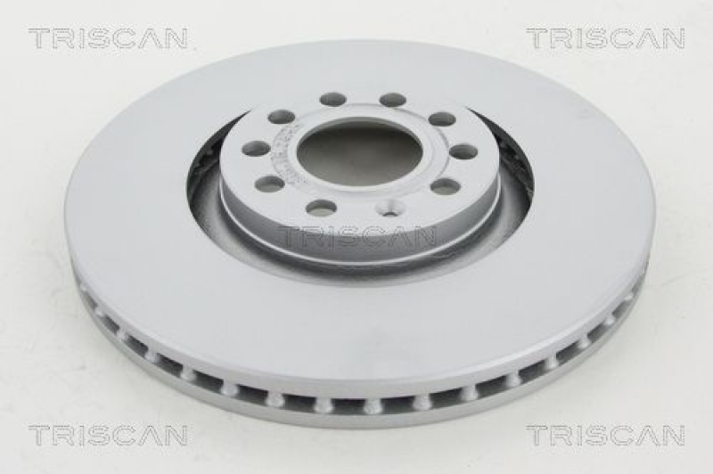 2x TRISCAN Brake Disc COATED