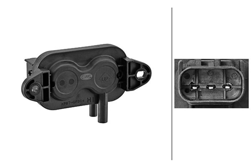 HELLA Sensor, Abgasdruck