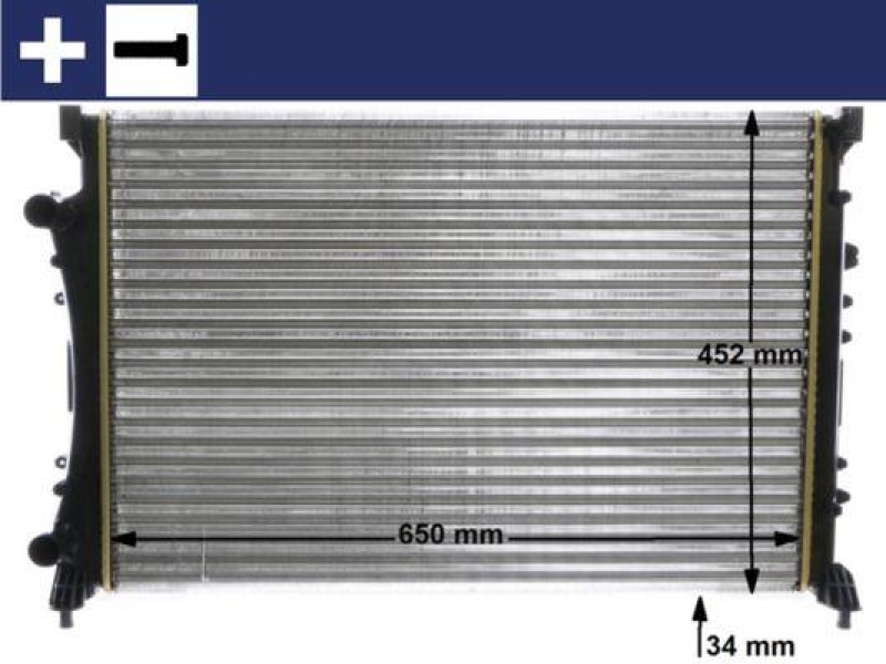 MAHLE Radiator, engine cooling BEHR