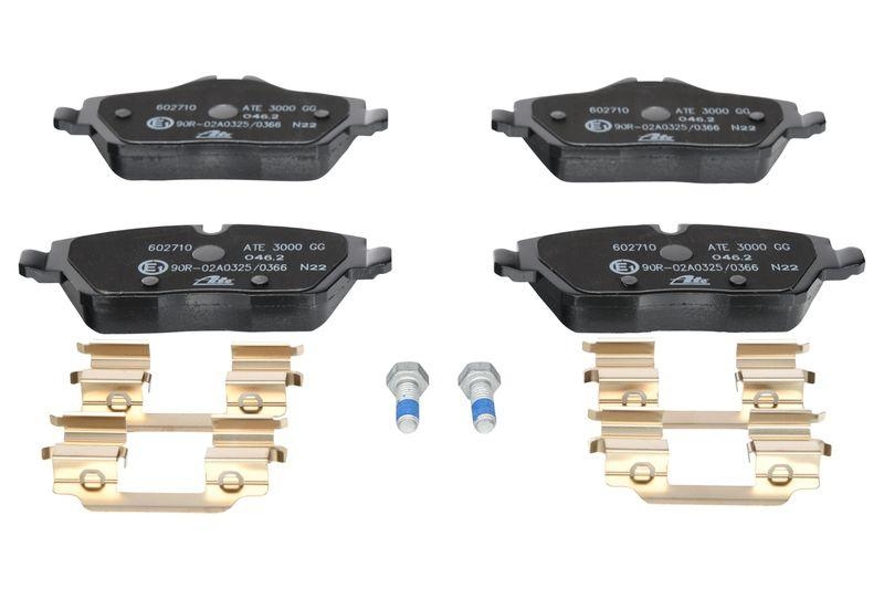 2x ATE Powerdisc Bremsscheiben &Oslash;292mm + Bel&auml;ge vorne passend f&uu...