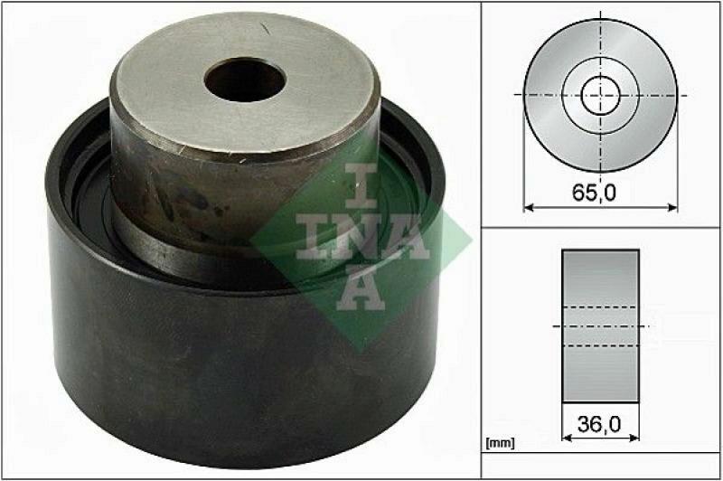 INA Deflection/Guide Pulley, timing belt