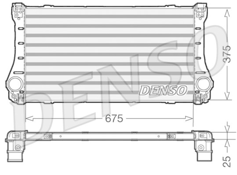 DENSO Ladeluftkühler