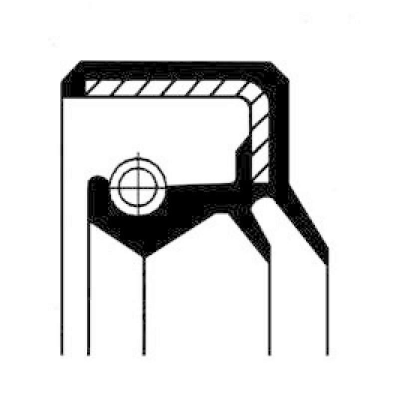 CORTECO Shaft Seal, wheel hub