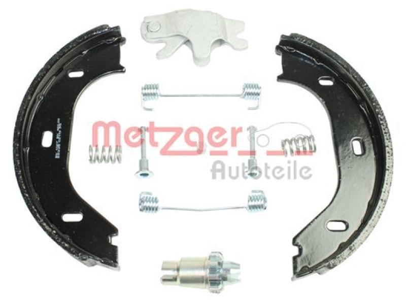 METZGER Brake Shoe Set, parking brake