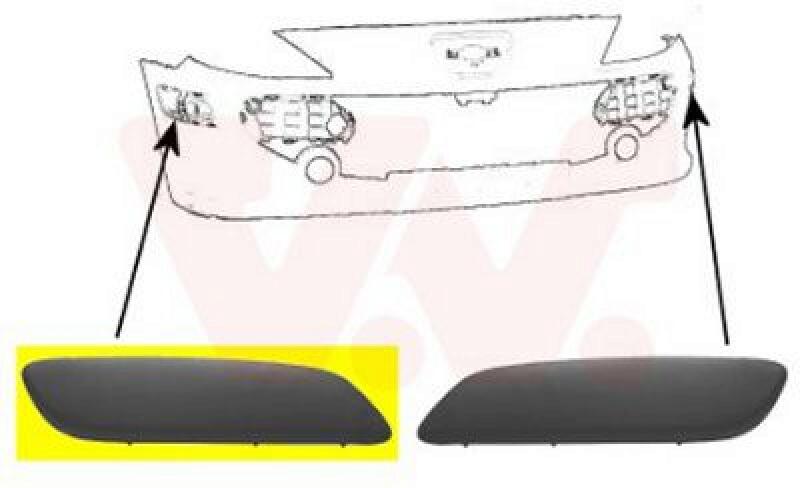 VAN WEZEL Cover, bumper