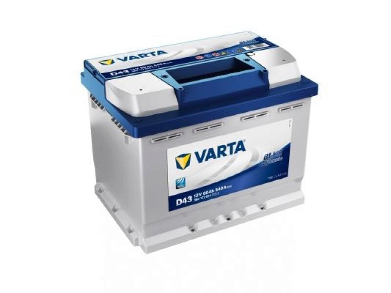 VARTA Autobatterie Starterbatterie Batterie Blue Dynamic GUG 12V 60Ah 540A B13