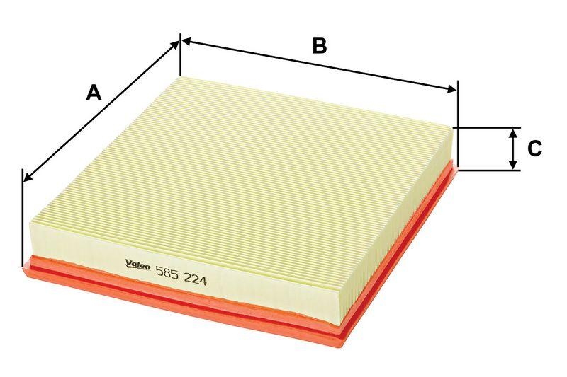 VALEO Luftfilter 585224