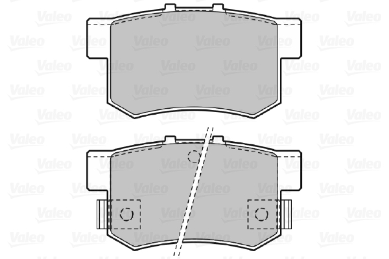 VALEO Brake Pad Set, disc brake