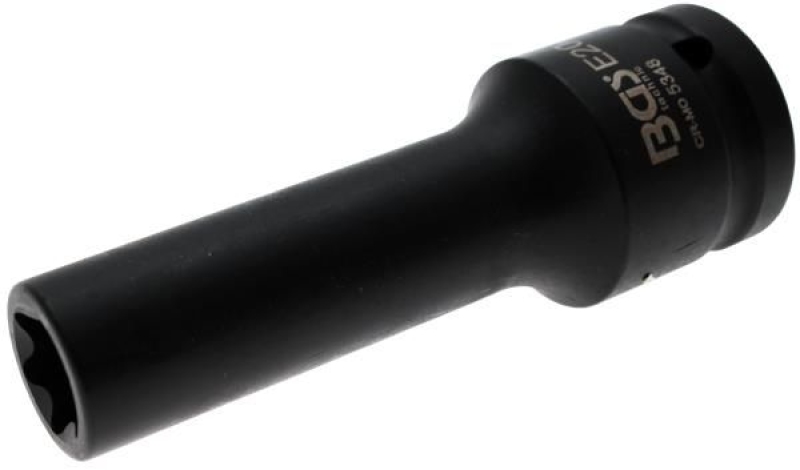 Kraft-Steckschlüssel-Einsatz E-Profil, tief | Antrieb Innenvierkant 20 mm (3/4") | SW E20