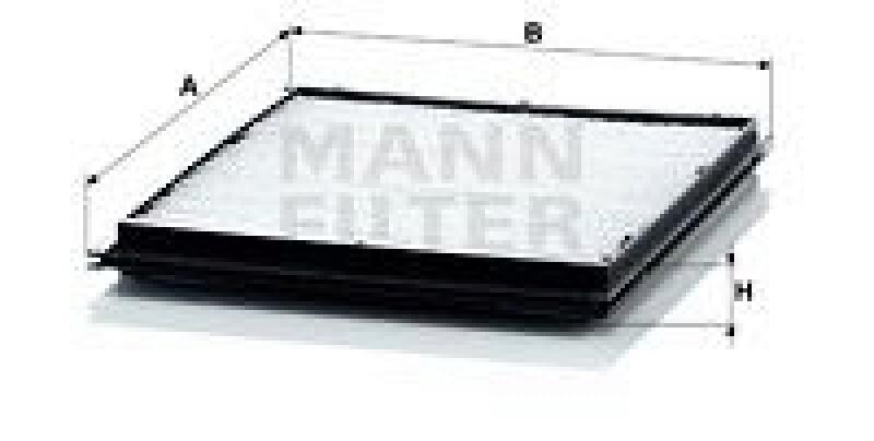 MANN-FILTER Filter, interior air