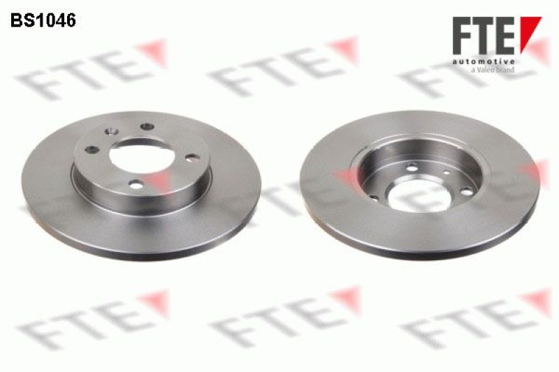 2x FTE Bremsscheibe 9072033
