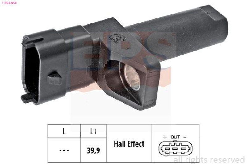 EPS Impulsgeber, Kurbelwelle Made in Italy - OE Equivalent