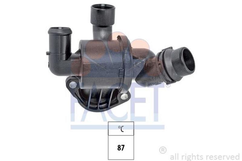 FACET Thermostat, coolant Made in Italy - OE Equivalent