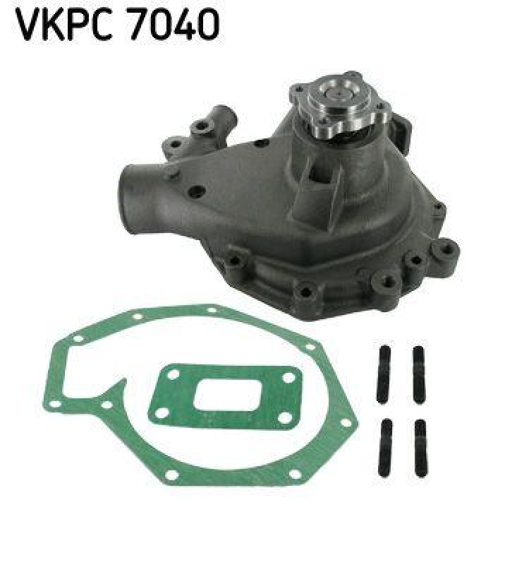 SKF Wasserpumpe, Motork&uuml;hlung