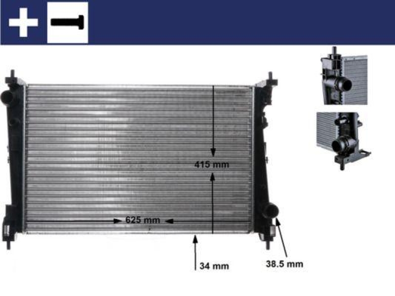 MAHLE Kühler, Motorkühlung BEHR