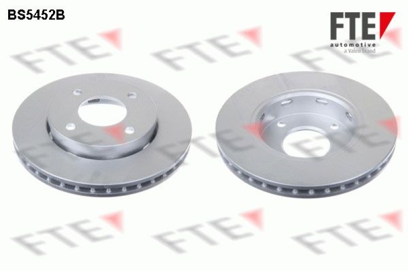 2x FTE Bremsscheibe COATED RANGE