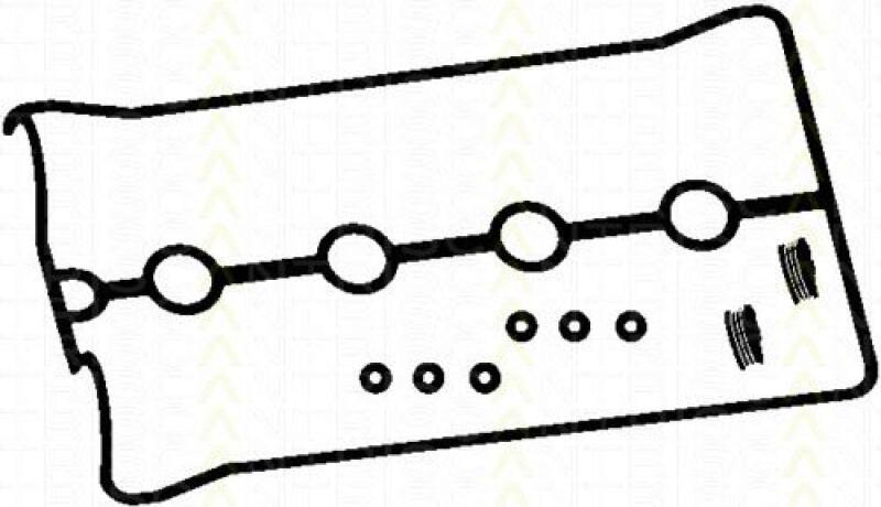 TRISCAN Gasket Set, cylinder head cover