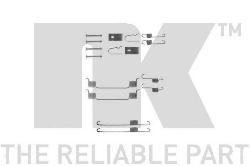 NK Accessory Kit, brake shoes