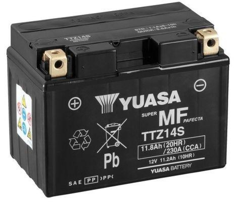 YUASA Starterbatterie Maintenance Free