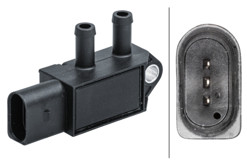HELLA Sensor, Abgasdruck