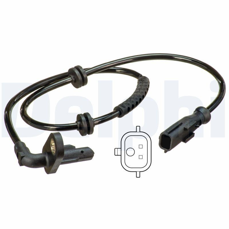 DELPHI Sensor, Raddrehzahl