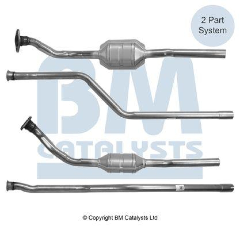 BM CATALYSTS Catalytic Converter Approved