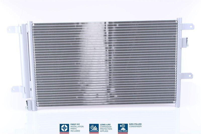 NISSENS Kondensator, Klimaanlage ** FIRST FIT **