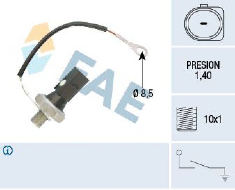 FAE Oil Pressure Switch