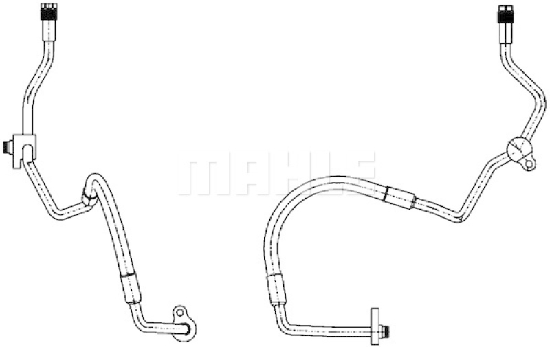 MAHLE Hochdruckleitung, Klimaanlage BEHR *** PREMIUM LINE *** AP 118 000P