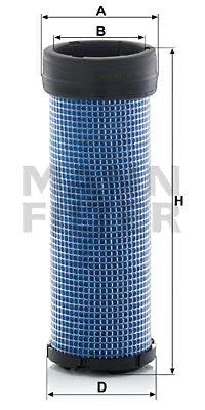 MANN-FILTER Secondary Air Filter