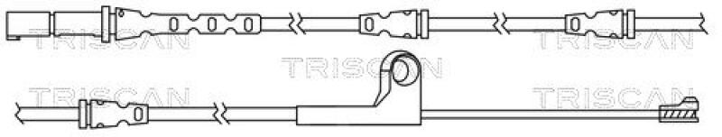 TRISCAN Warning Contact, brake pad wear