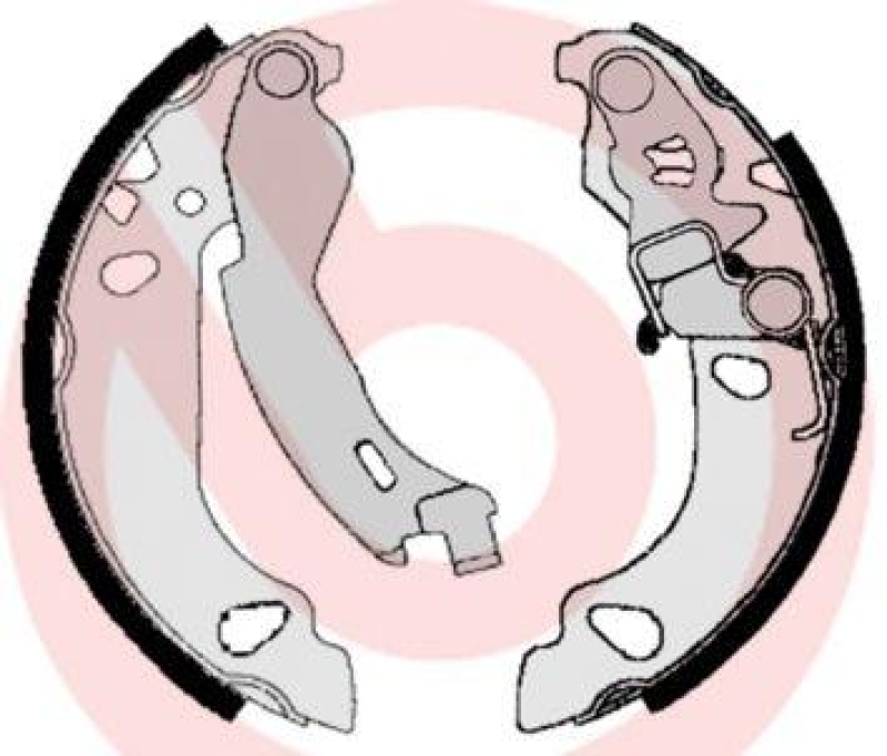 BREMBO Bremsbackensatz ESSENTIAL LINE S 23 522