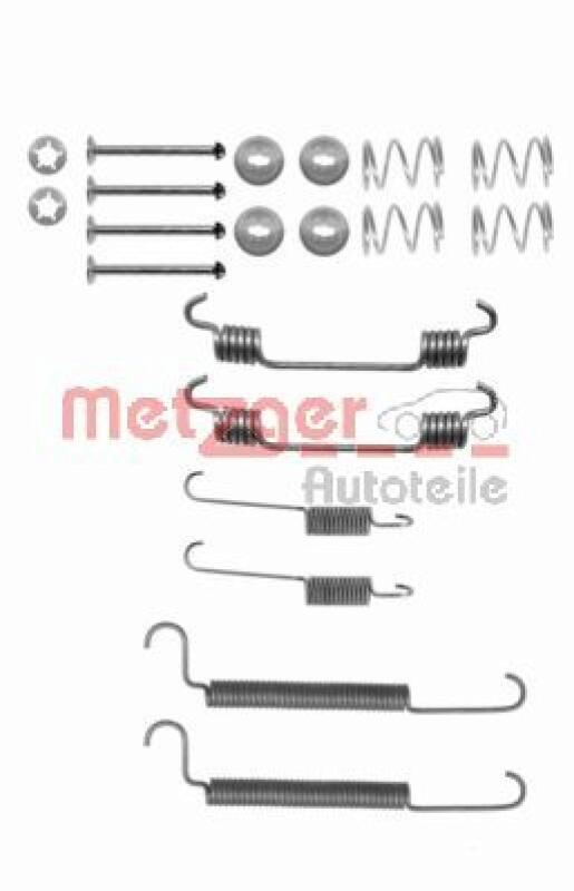 METZGER Zubehörsatz Bremsbacken Trommelbremse Montagesatz