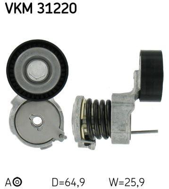 SKF Riemenspanner, Keilrippenriemen VKM 31220