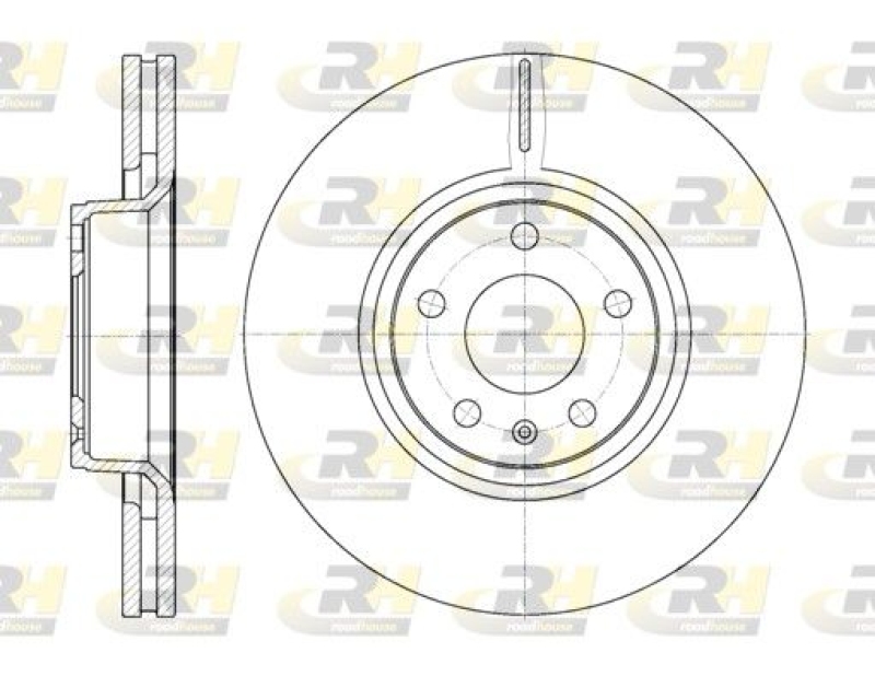 2x ROADHOUSE Bremsscheibe