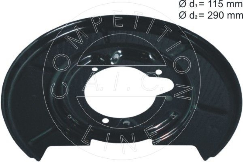 AIC Splash Panel, brake disc Original AIC Quality