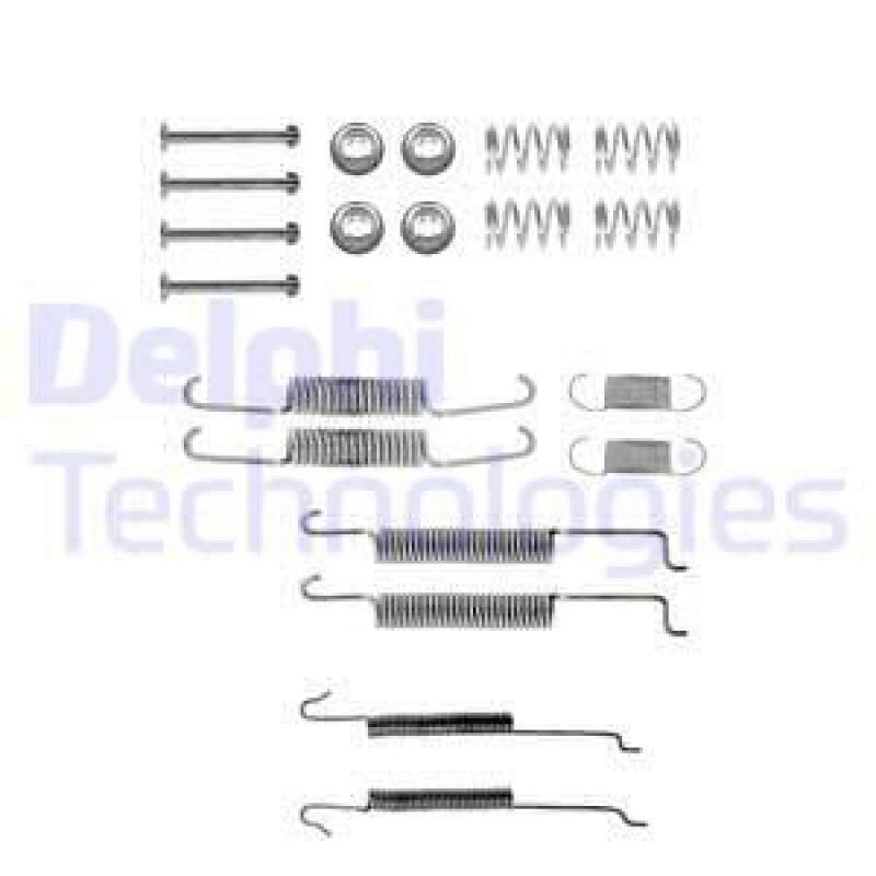 DELPHI Zubehörsatz Bremsbacken Trommelbremse Montagesatz