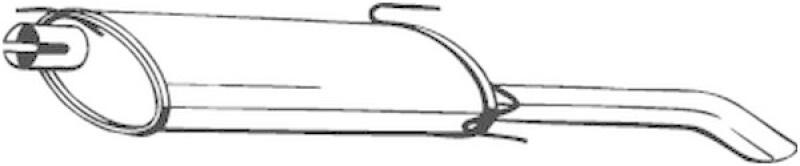 BOSAL Endschalld&auml;mpfer 185-311