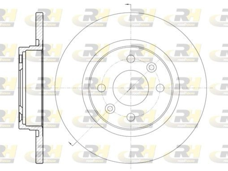 2x ROADHOUSE Brake Disc