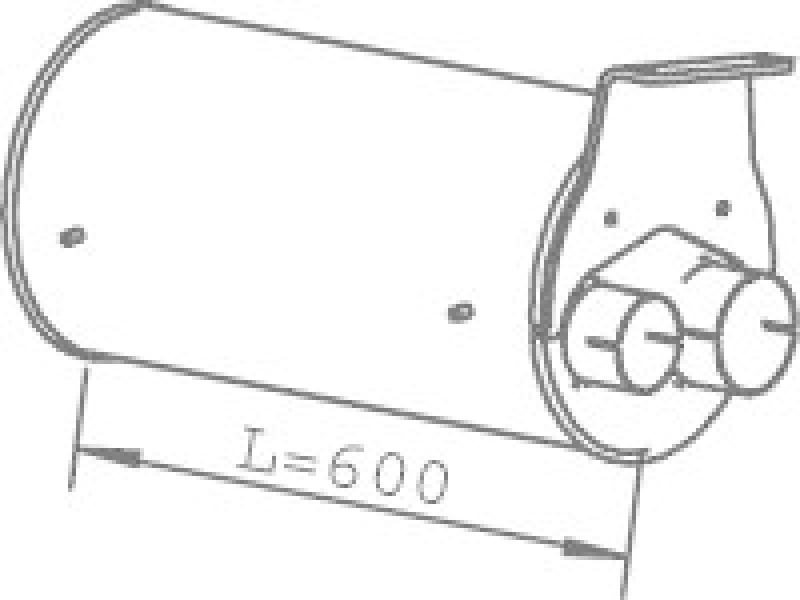 DINEX Centre Muffler