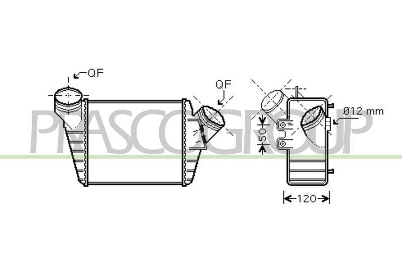 PRASCO Ladeluftk&uuml;hler PrascoSelection VG420N002