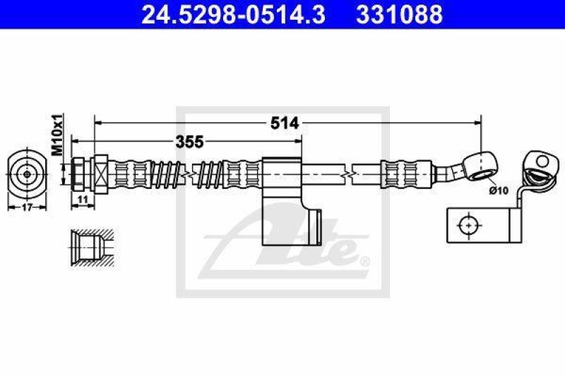 ATE Brake Hose