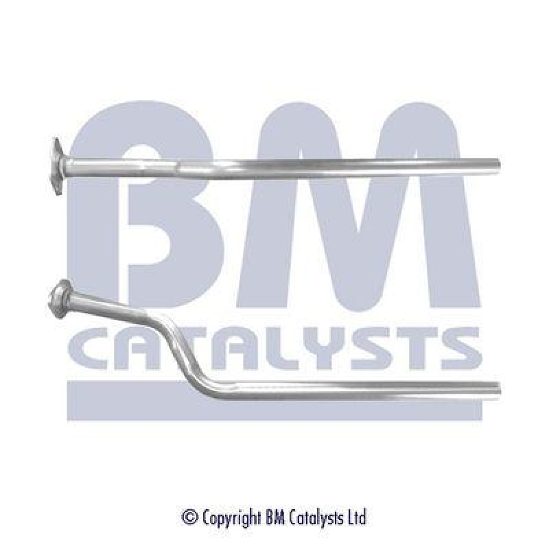 BM Catalysts Abgasrohr Vorne passend für Renault Scenic 3 1.5 dCi Fluenc...