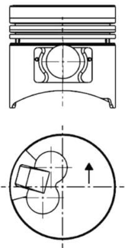 KOLBENSCHMIDT Piston