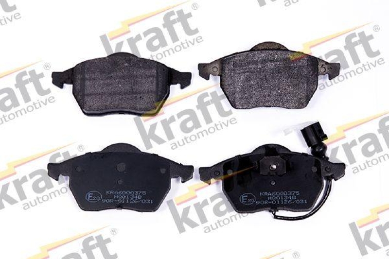KRAFT AUTOMOTIVE Bremsbelagsatz, Scheibenbremse