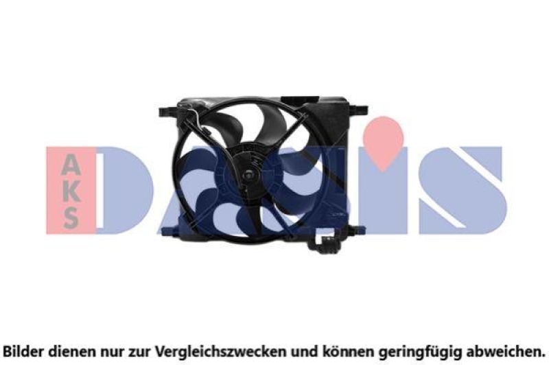 AKS DASIS L&uuml;fter, Motork&uuml;hlung 528095N