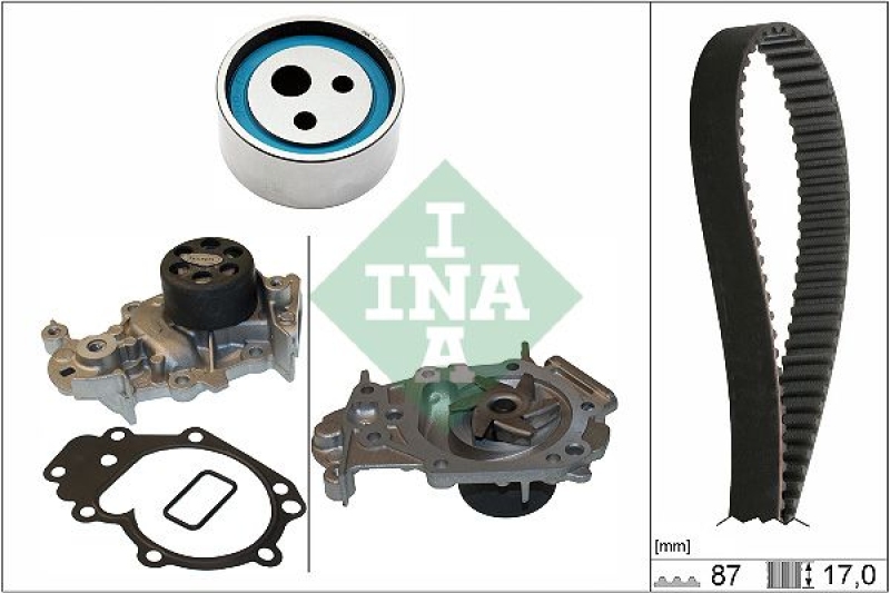 Schaeffler INA Wasserpumpe + Zahnriemensatz