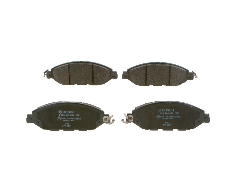 BOSCH Brake Pad Set, disc brake
