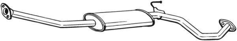 BOSAL Middle Silencer